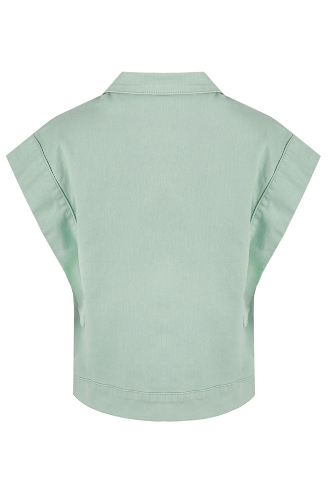 ENISA GILET 25ZFNF05 754 EDGE WATER GREEN